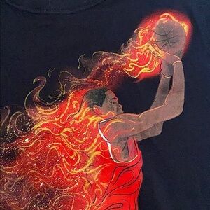 Nike Dri-Fit Kevin Durant On Fire T-Shirt S Black